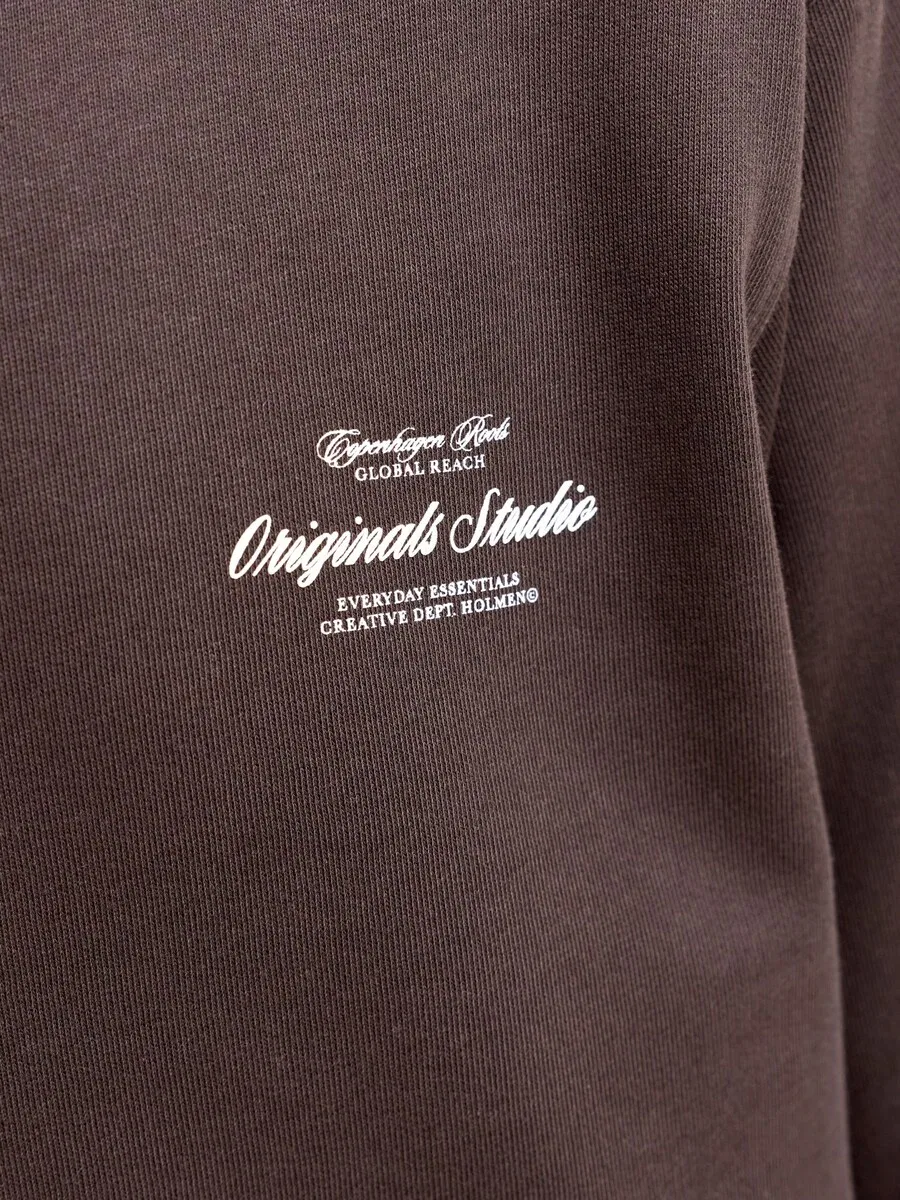 Детская толстовка Jack & Jones Junior 'JORNORREBRO' шоколадного цвета — фото 4