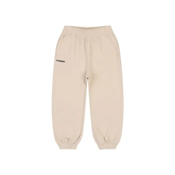 Джоггеры с принтом, SA 0050, Kangol Kids, бежевый
