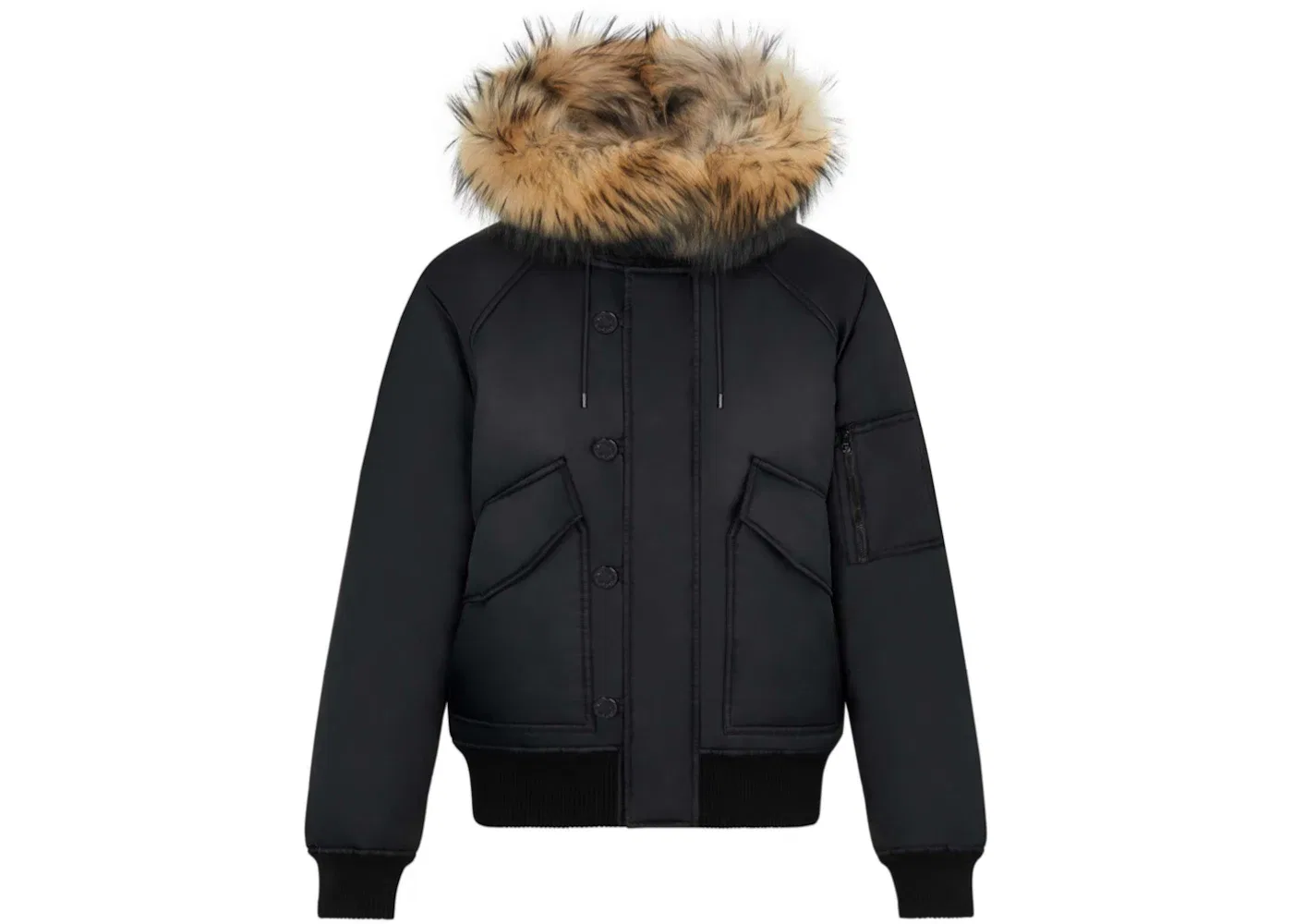 Мужская куртка-авиатор с вышивкой Aviator Blouson Louis Vuitton, Noir