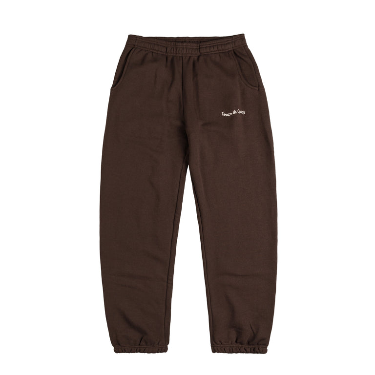 

Спортивные брюки wordmark sweatpants Museum Of Peace & Quiet, коричневый