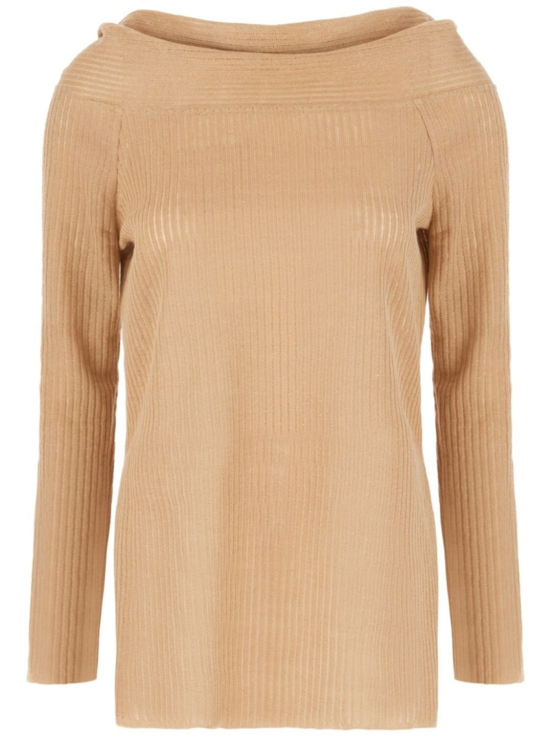 

Льняной джемпер Alberta Ferretti, нейтральный цвет