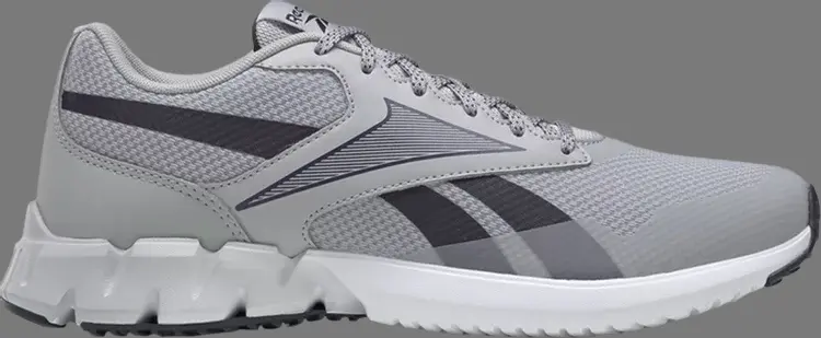 

Кроссовки ztaur run 'grey vector navy' Reebok, серый