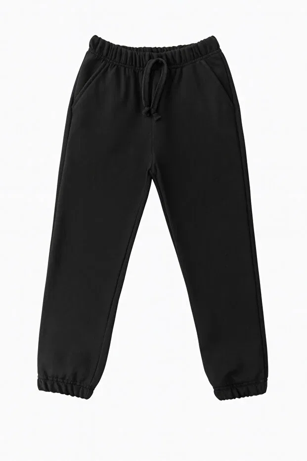 Детские спортивные штаны для мальчиков с карманами Monarchmoda, Black
