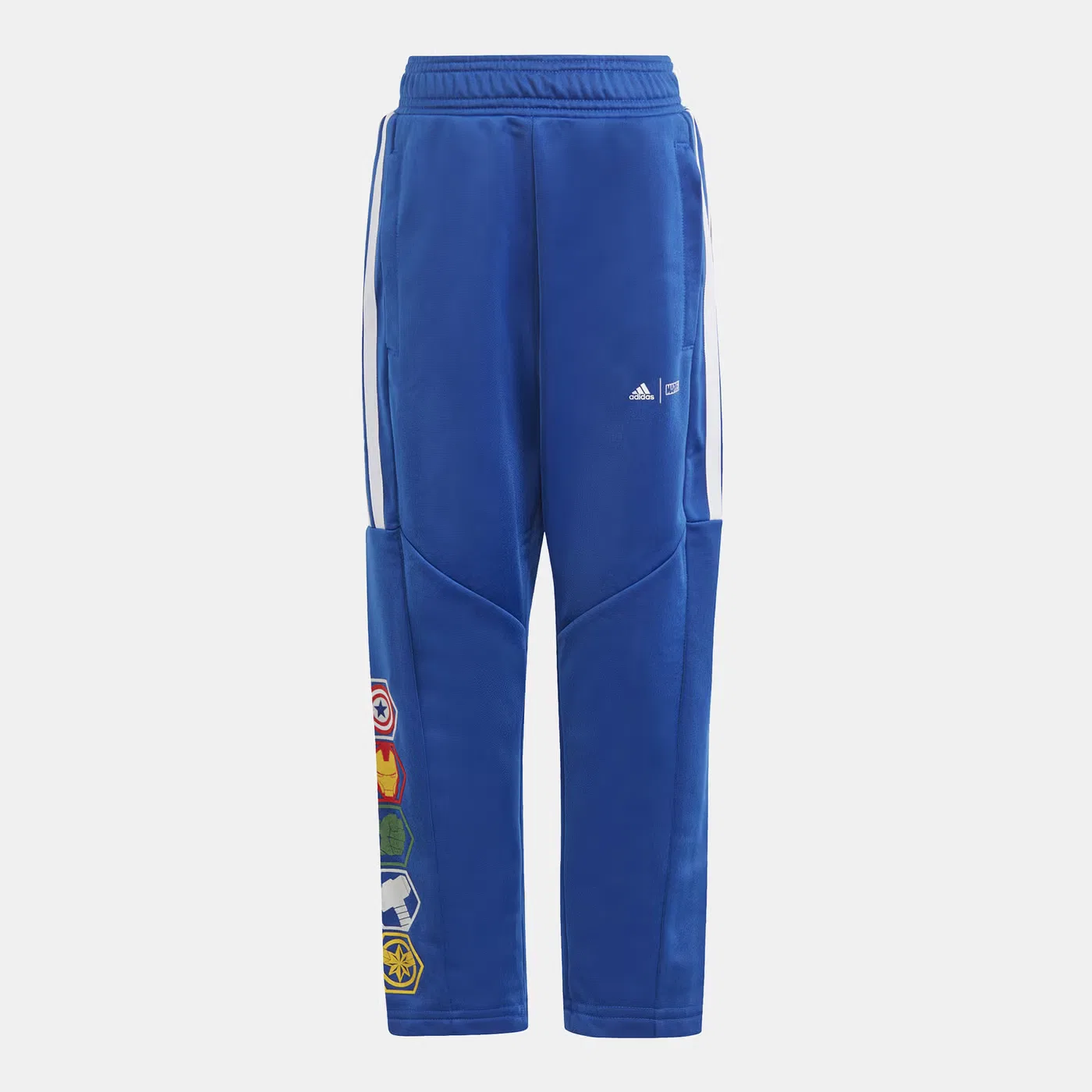 Штаны с принтом Marvel Avengers Adidas, синий