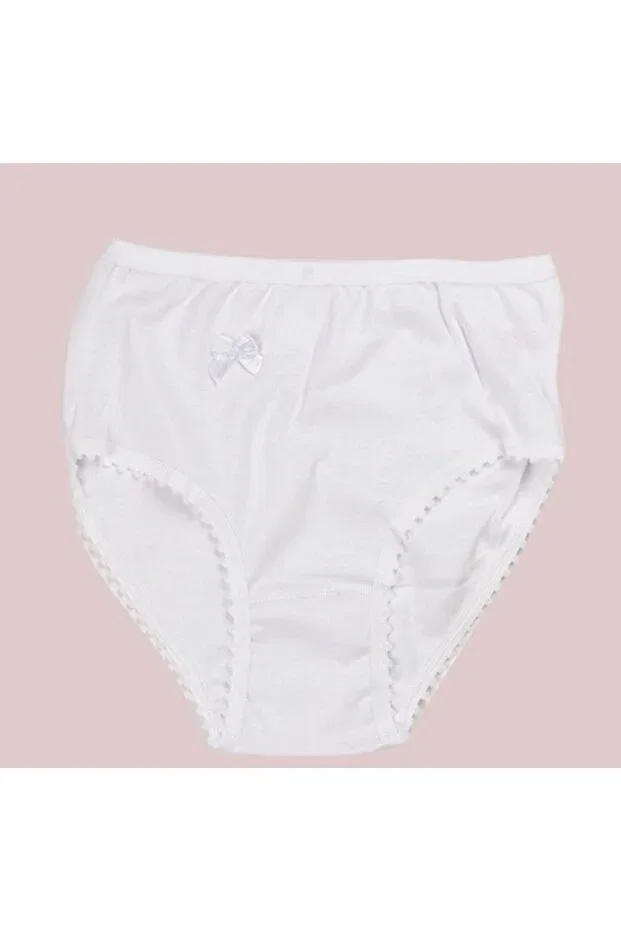 Детские трусы для девочек хлопковые 6 штук Ceysan, White — фото 3