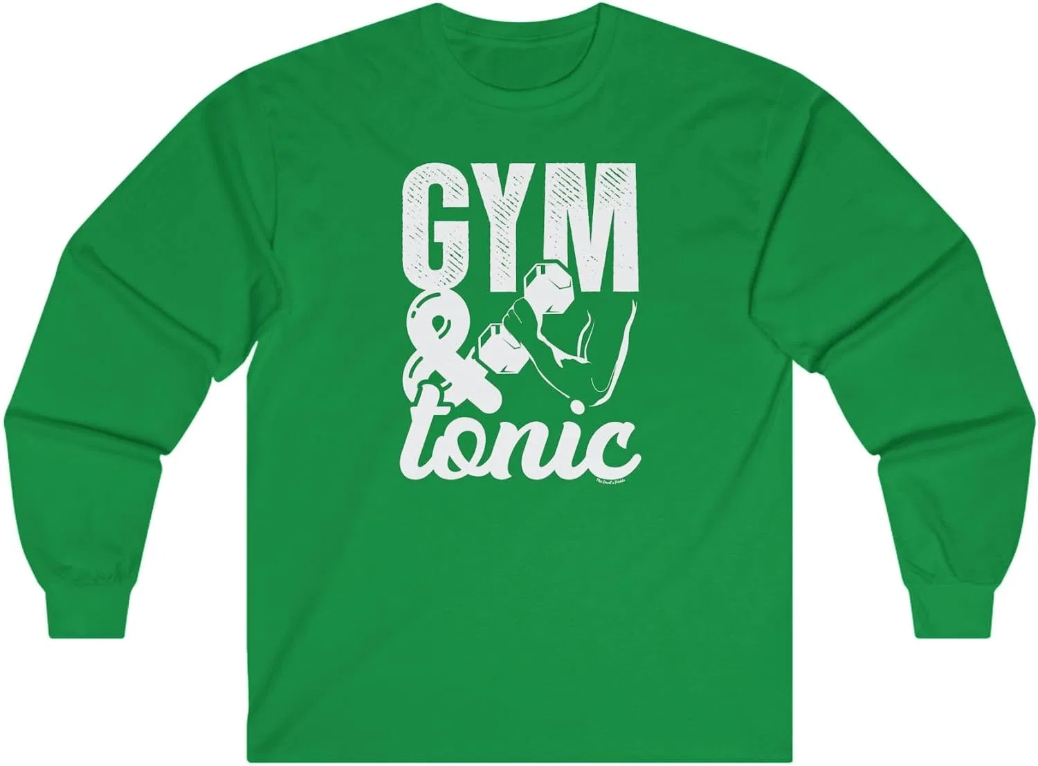 Футболка с длинным рукавом Gildan 2400, Irish Green