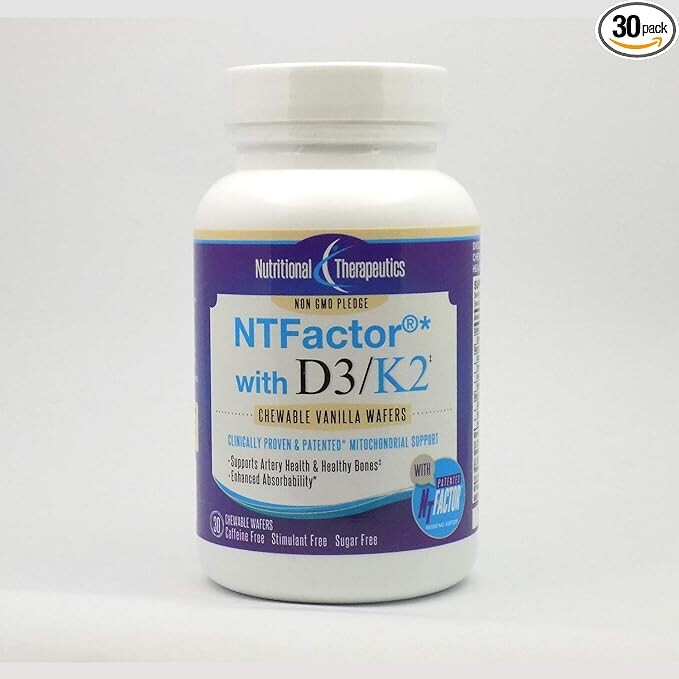 

Nutritional Therapeutics D3/K2 с NT-фактором, ваниль, 30 вафель