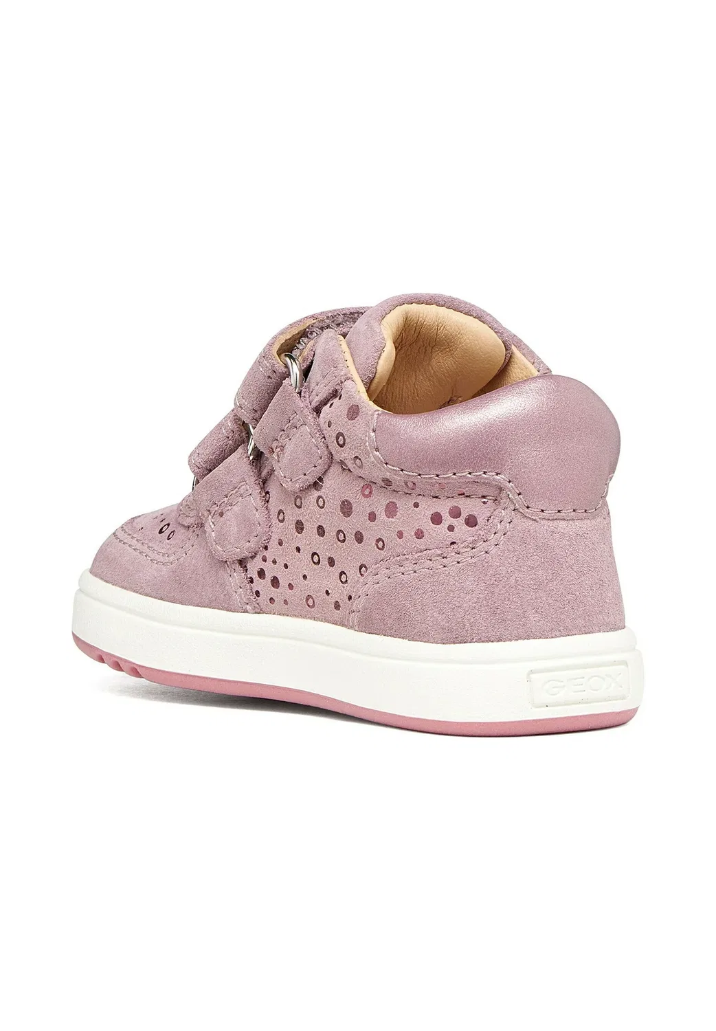 B biglia girl - кроссовки Geox, Dark Pink — фото 4