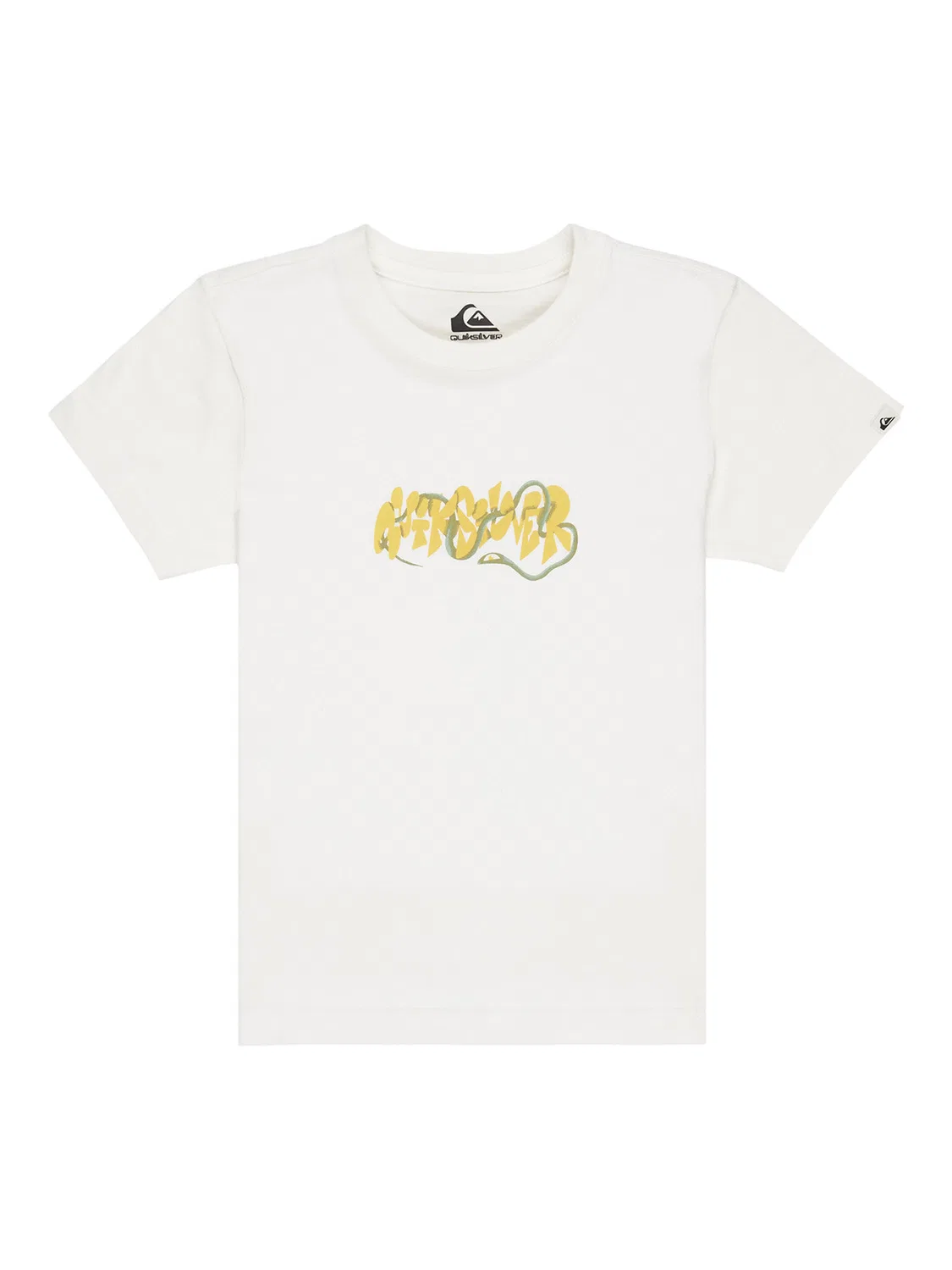 Футболка стандартного кроя для мальчика Ev Bloomsday Quiksilver, белый — фото 4