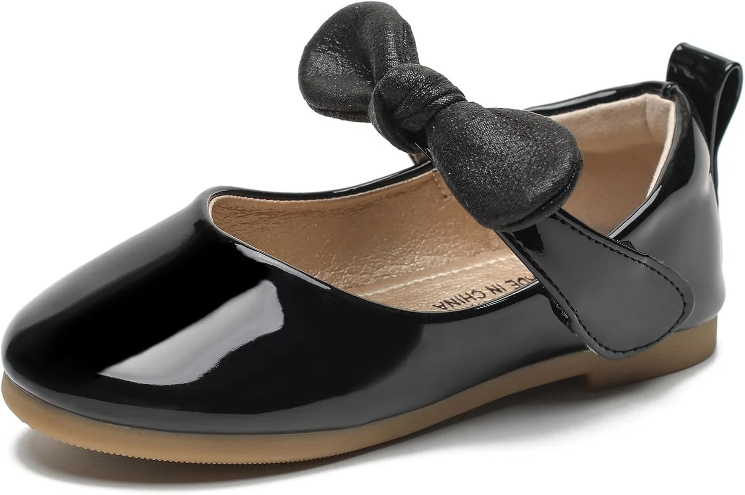 Детские туфли для девочек с блестками Cadidi Dinos, Black