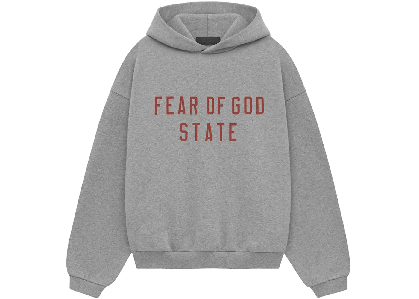 Детский худи из флиса Fear of God Essentials Hoodie, Dark Heather