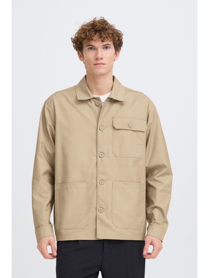 

CASUAL FRIDAY Рубашка-куртка CFEvans серо-зеленого цвета