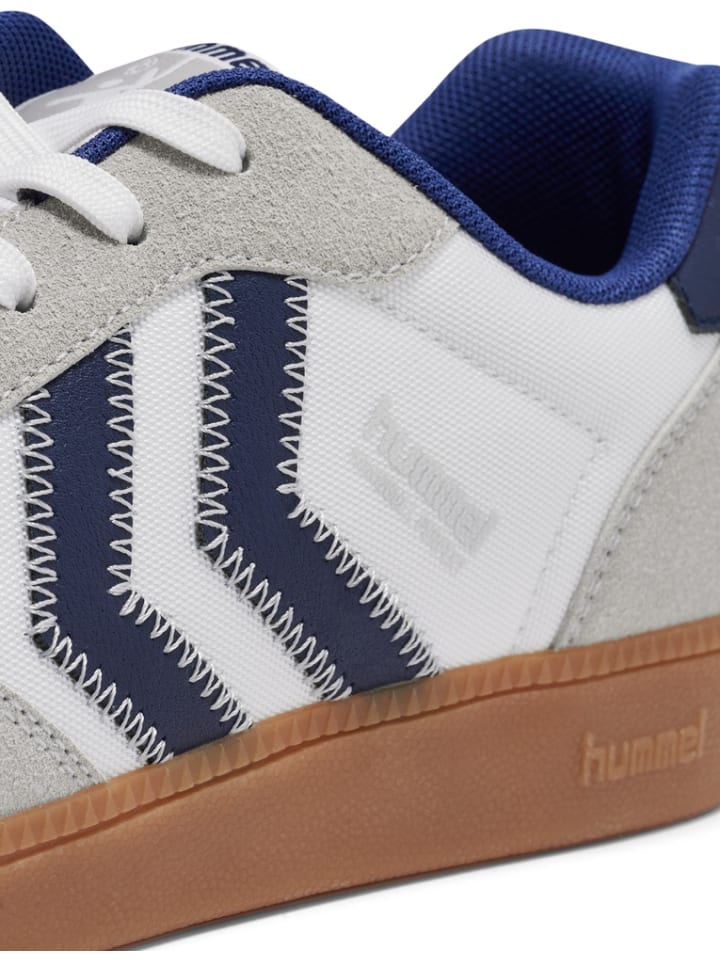 

Hummel Мяч Hallenschuh All Court Innenbereich Erwachsene in WHITE/BLACK/RED