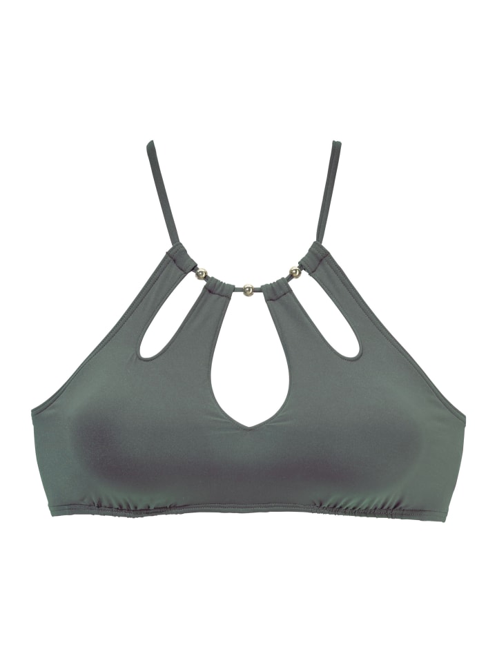 

Верх бикини LASCANA, оливковый