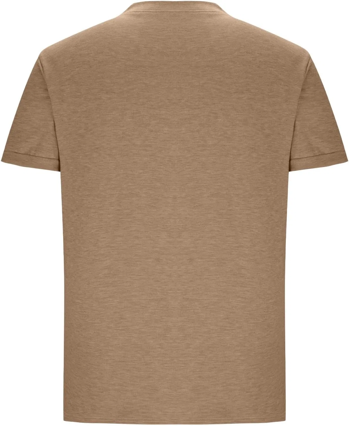 Мужская футболка с круглым вырезом, полуприлегающий крой Athletic, Khaki — фото 3
