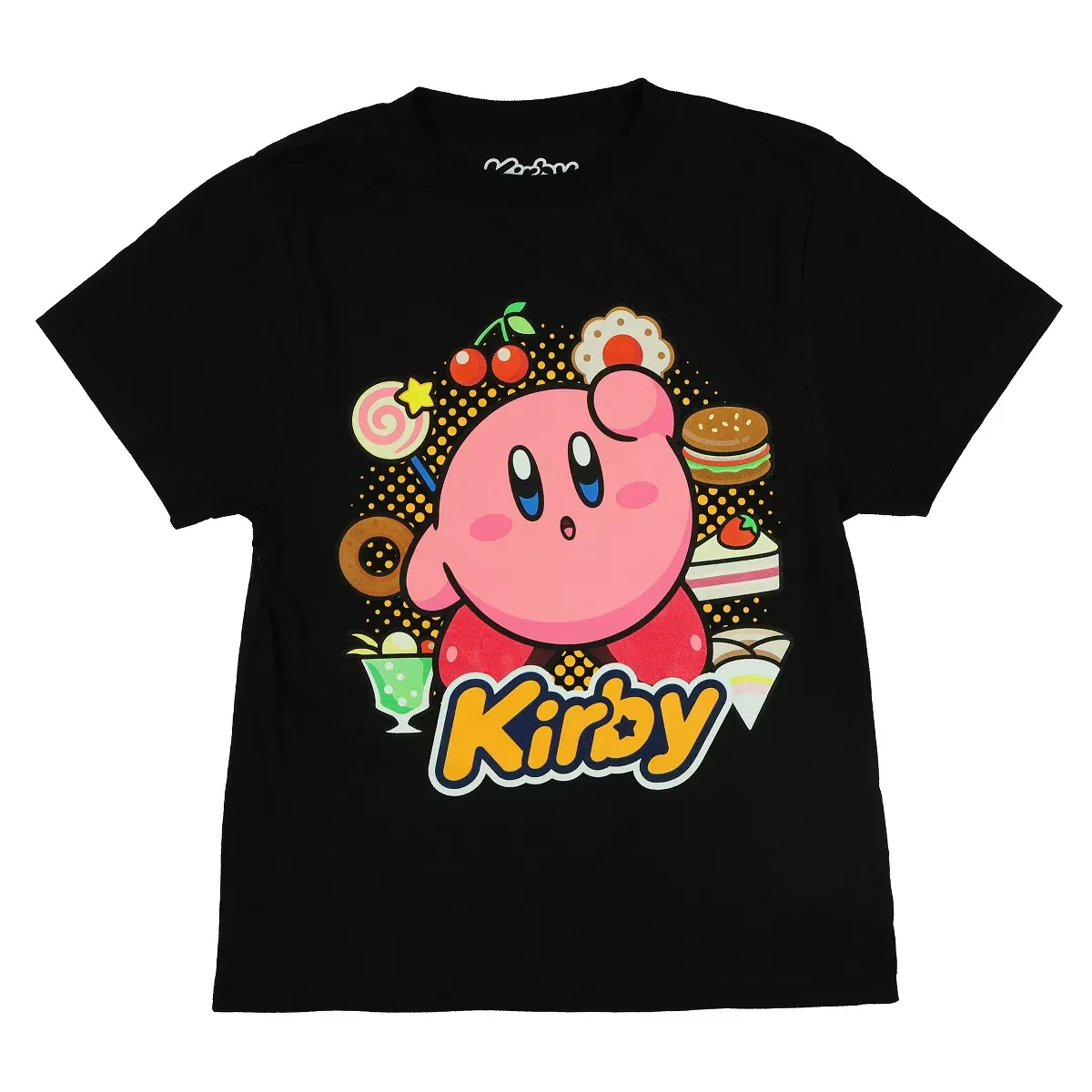 Детская футболка для девочек с принтом Kirby Seven Times Six, Black