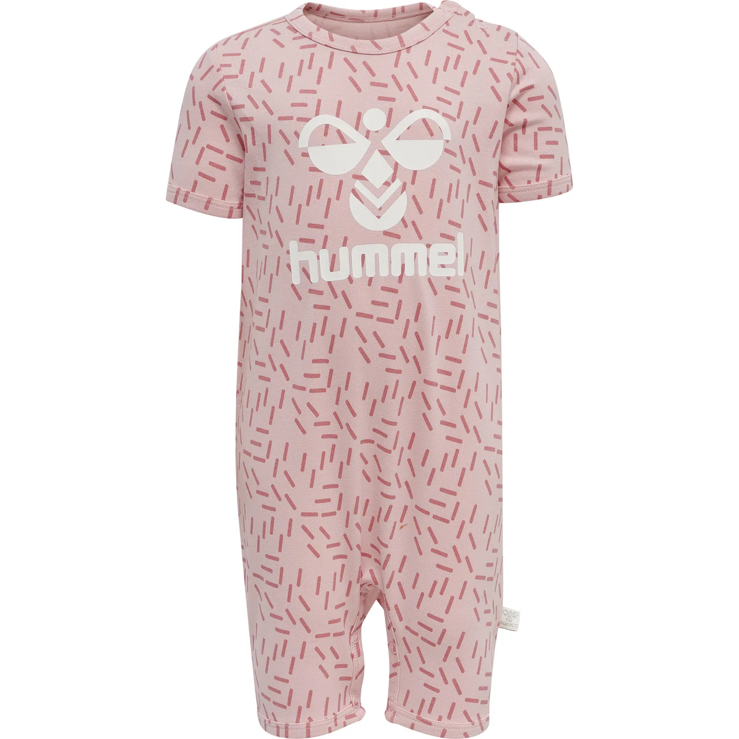 Детский боди-комбинезон из био-хлопка River Hummel, Роза Bonbonrosa