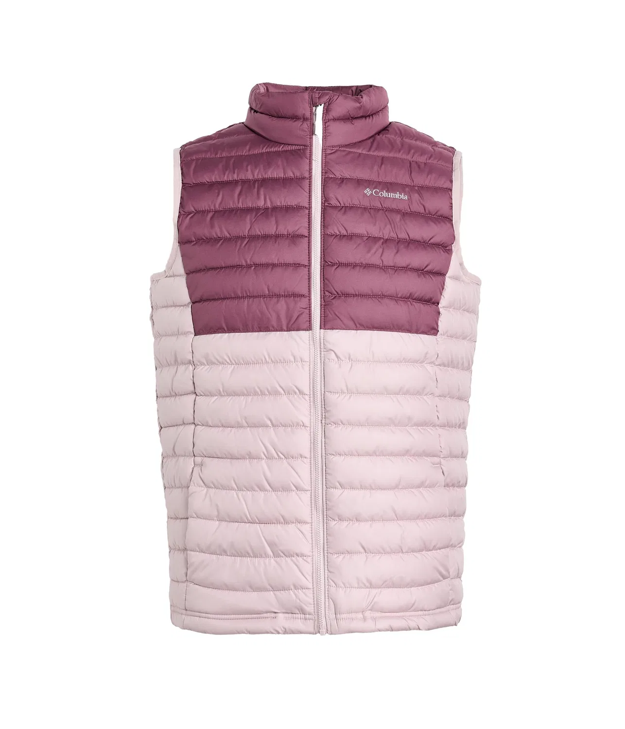 Пуховый жилет Powder Lite Vest (для маленьких и больших детей) Columbia Kids, Mineral Pink/Antique Mauve