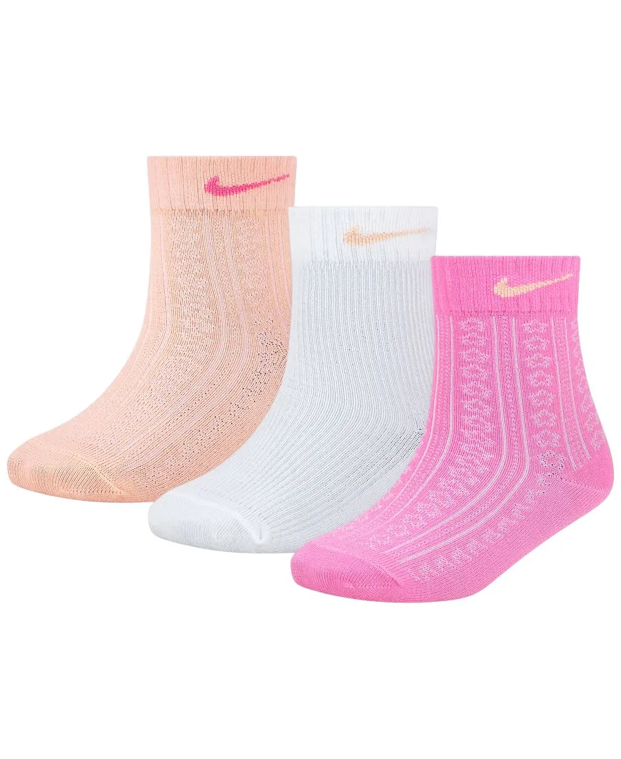 Комплект носков с текстурным узором Nike, Arctic Orange