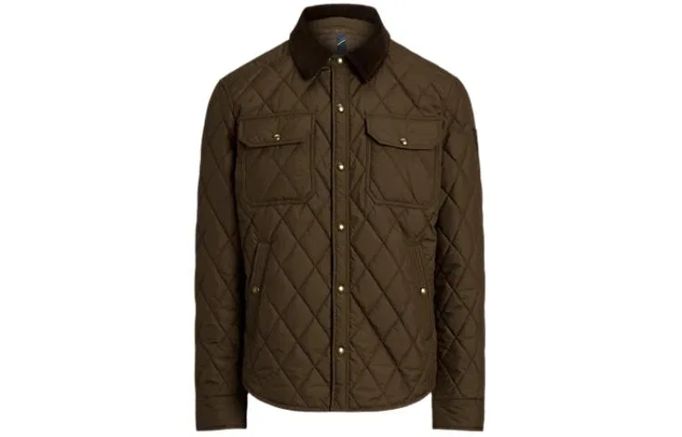 Пуховик стеганый Beaton, Polo Ralph Lauren, Dark Brown