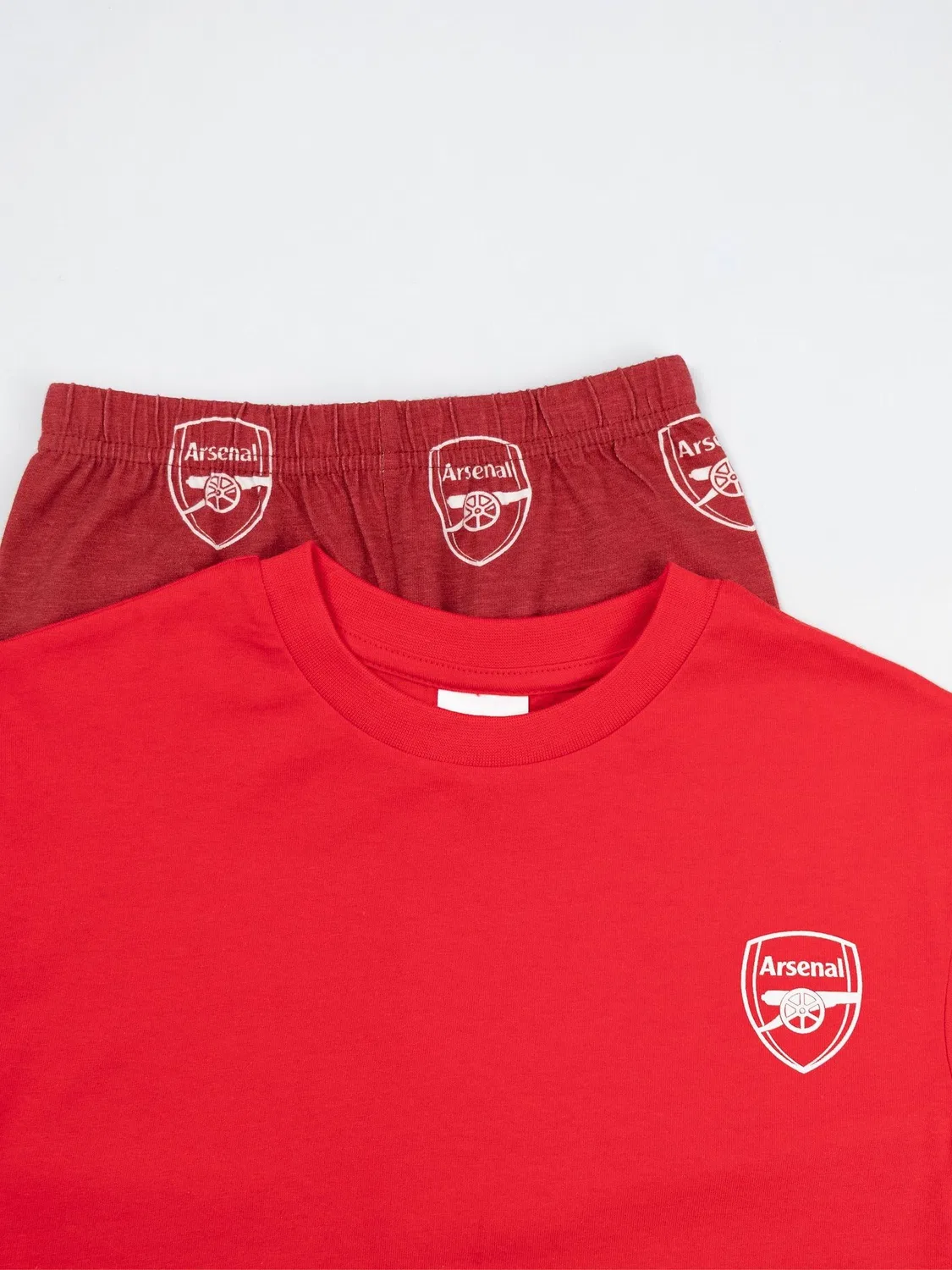 Пижама Arsenal Short Sleeve Long Leg Pyjamas Set Vanilla Underground, красный — фото 3