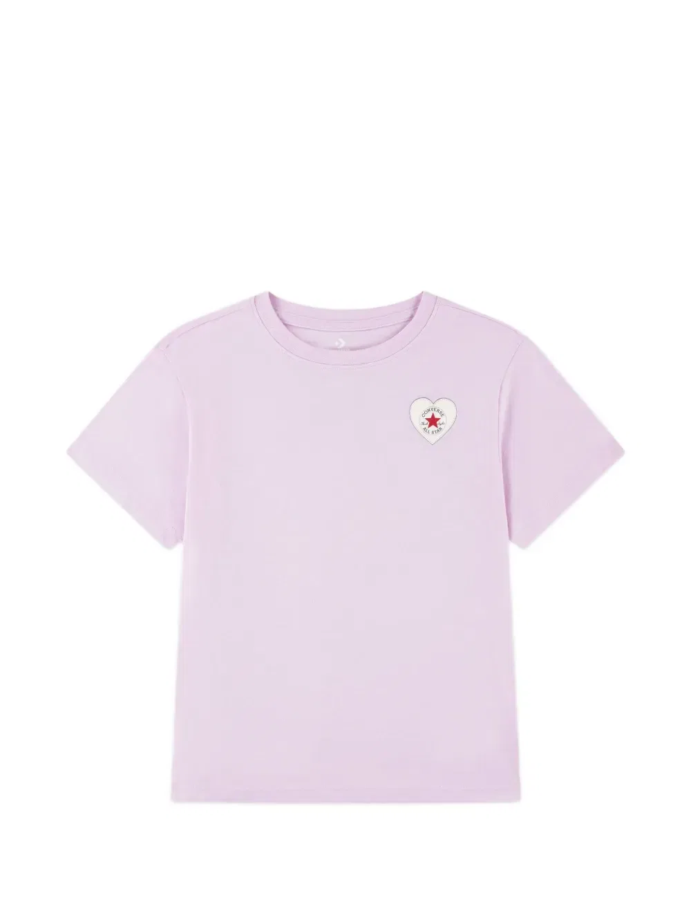 Футболка с повязкой в виде сердца Converse Kids, фиолетовый