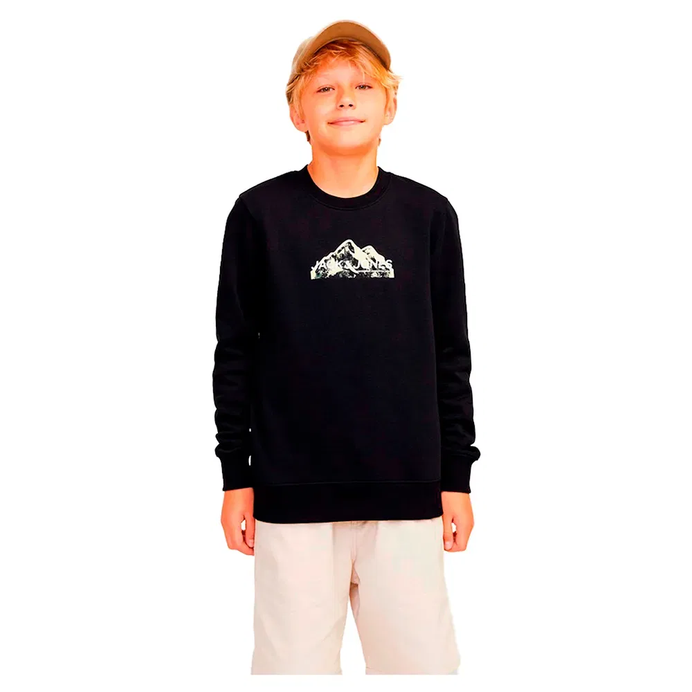 Свитшот Mountain Logo Jack & Jones, черный