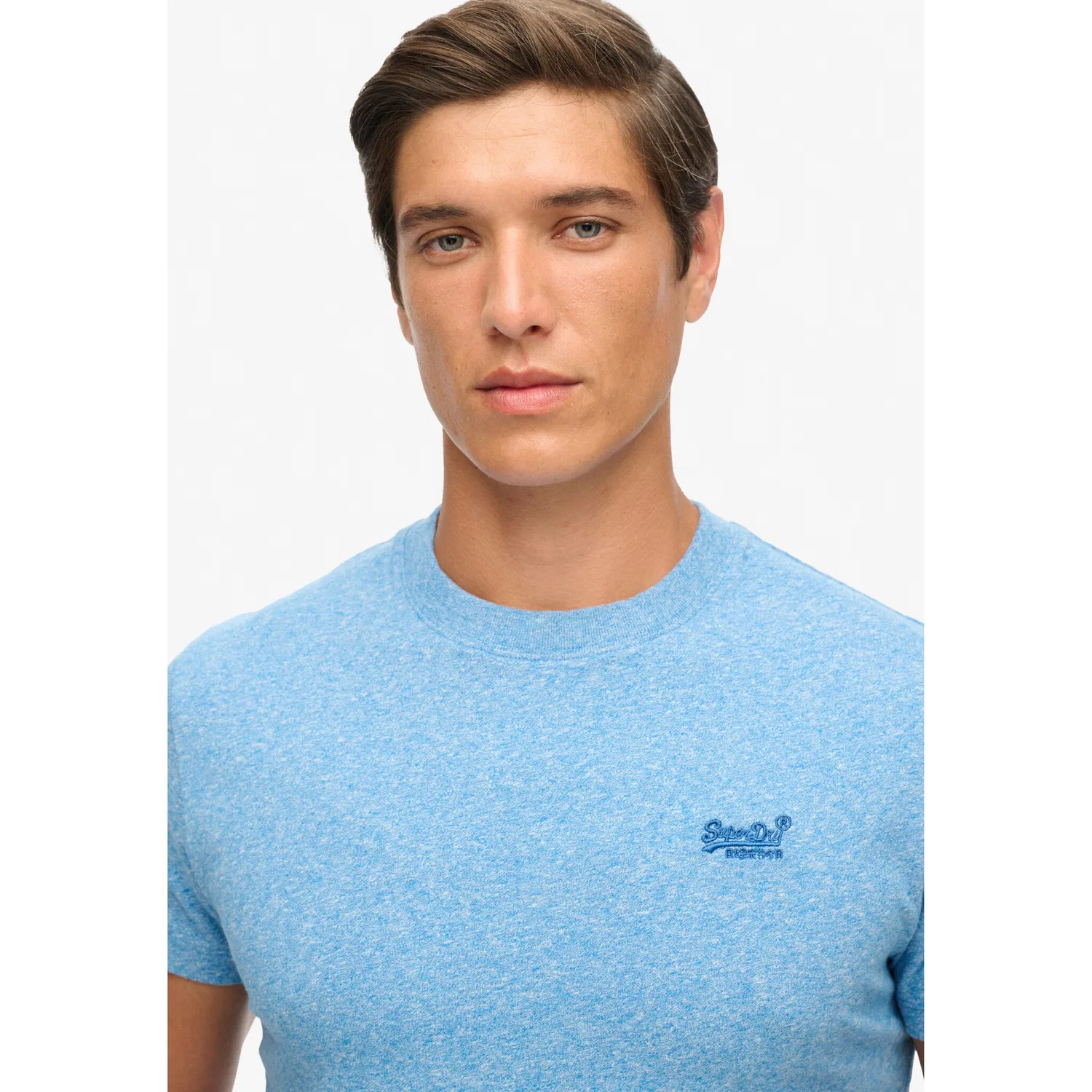 Детская футболка с логотипом Superdry, Bright Blue Grit — фото 3