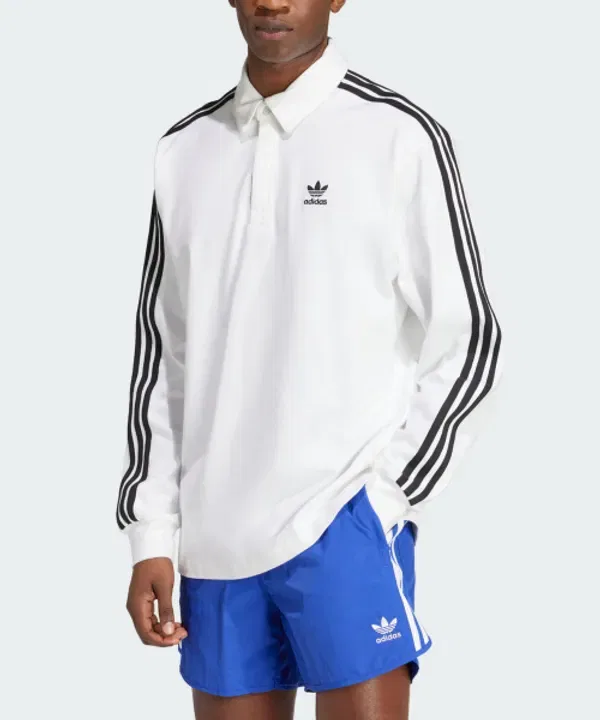 Поло-рубашка с 3-полосками, Adidas