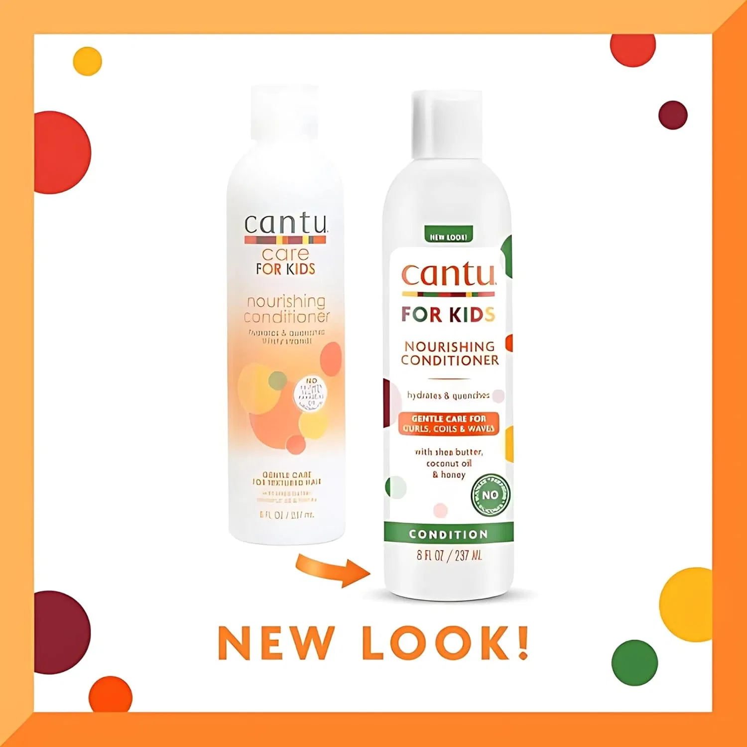 Набор детского шампуня и кондиционера Cantu Care for Kids, 2 × 237 мл Cantu — фото 2