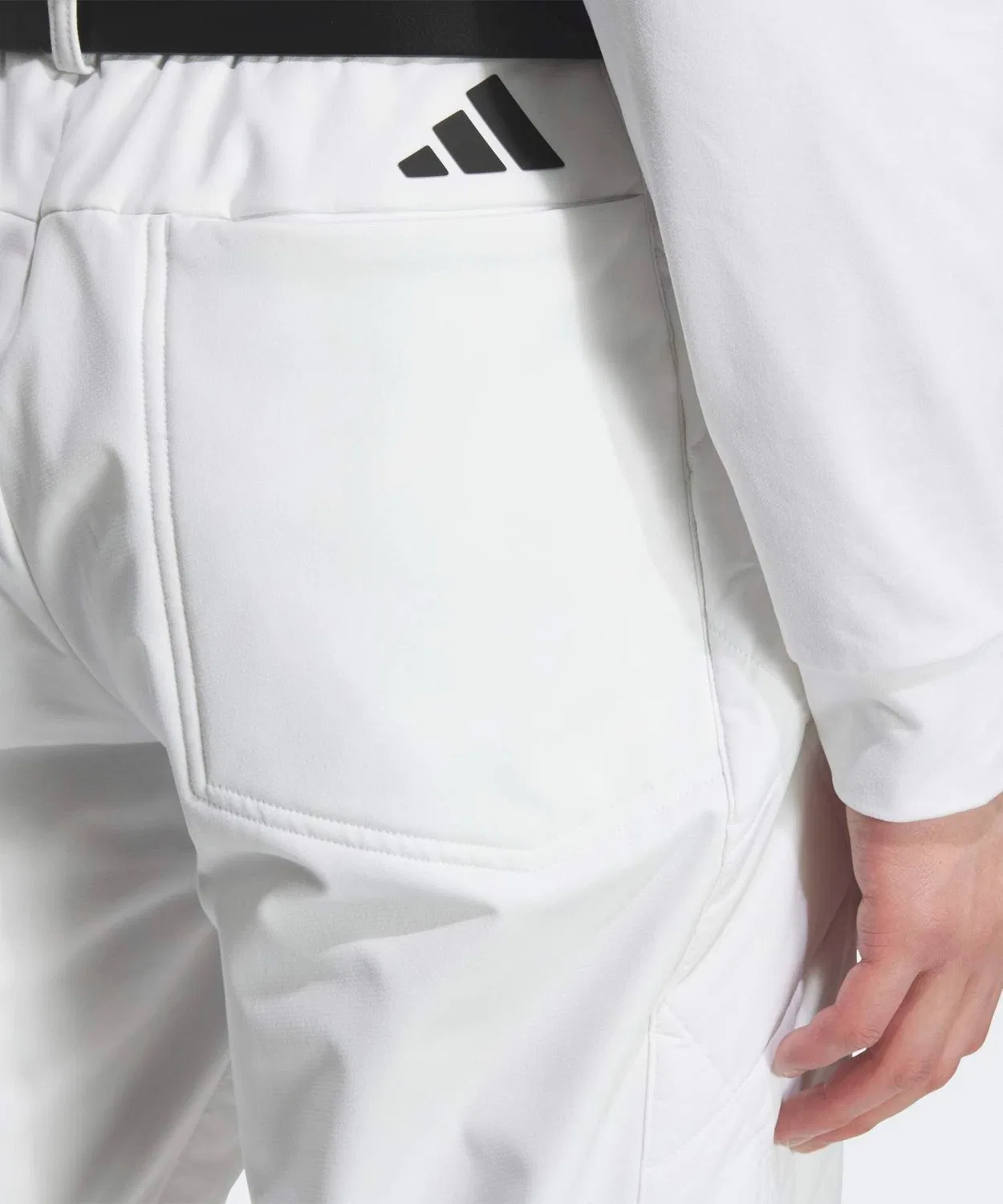 Мужские утепленные джоггеры с принтом EX STRETCH COLD.RDY Adidas Golf, Белый — фото 3