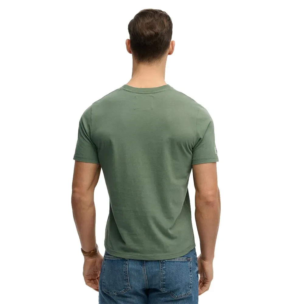 Футболка Superdry Tokyo Relaxed Fit, зеленый — фото 2