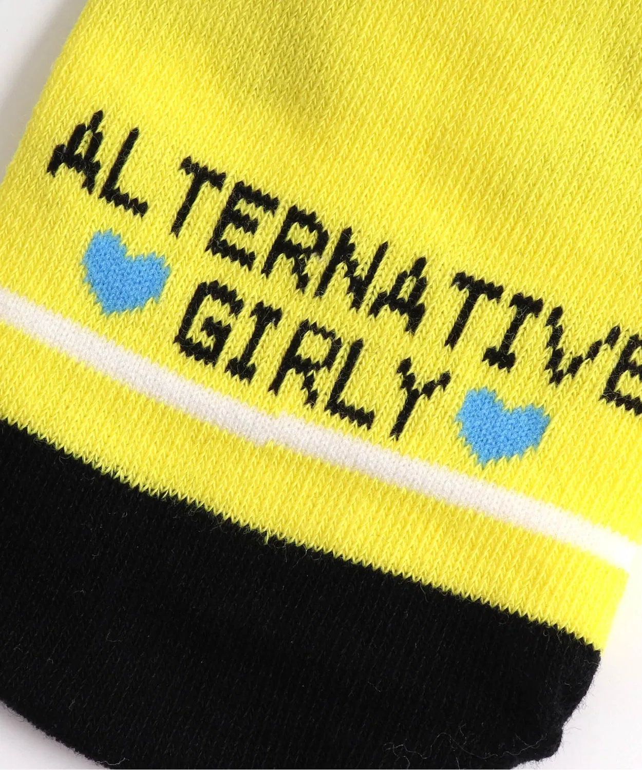 Детские носки с косым логотипом, короткие, модель Nana Logo, бренд algy, Yellow — фото 4