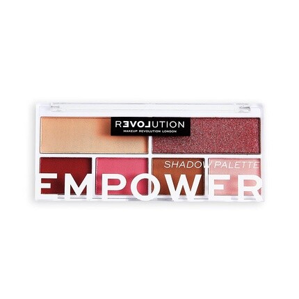 

Палетка теней Revolution Color Play Палитра теней для век Empower, Relove