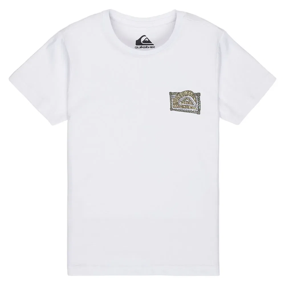 Футболка с коротким рукавом Ev Heritage Quiksilver, белый