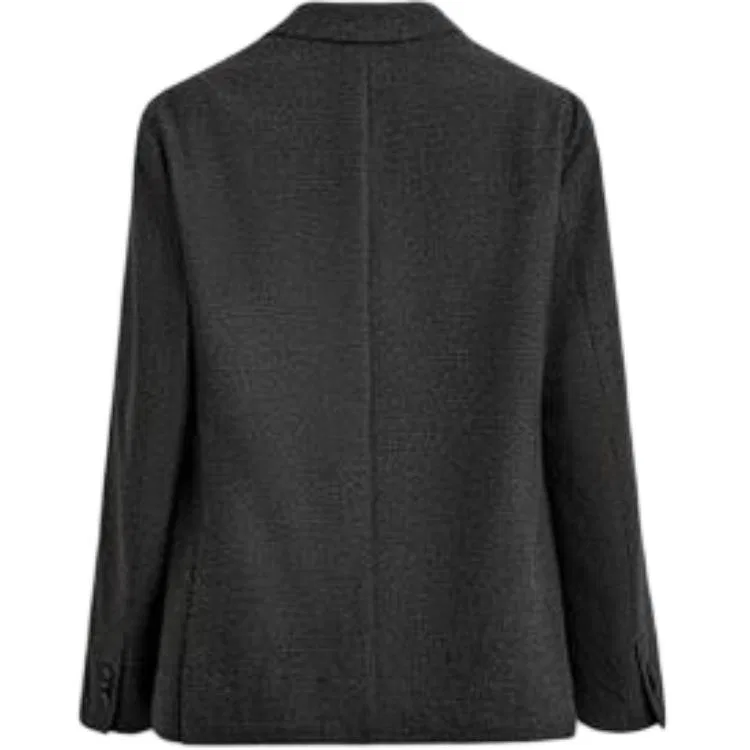 Мужской деловой костюм умеренного кроя Charcoal Gray ZARA, Темно-серый — фото 3
