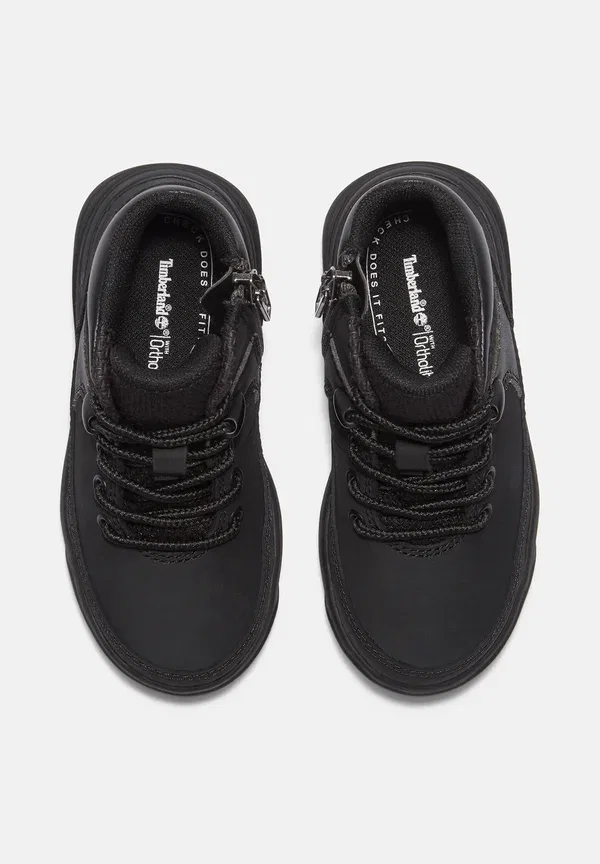 Ботинки из кожи и синтетики Seneca bay mid Timberland, черный — фото 3