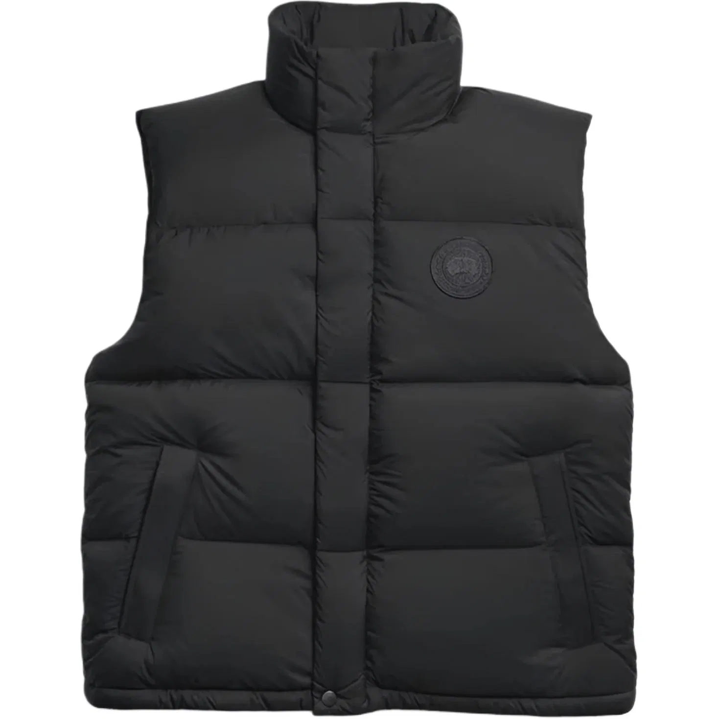 Мужской жилет пуховый с воротником-стойкой Down Vests Canada Goose, Black