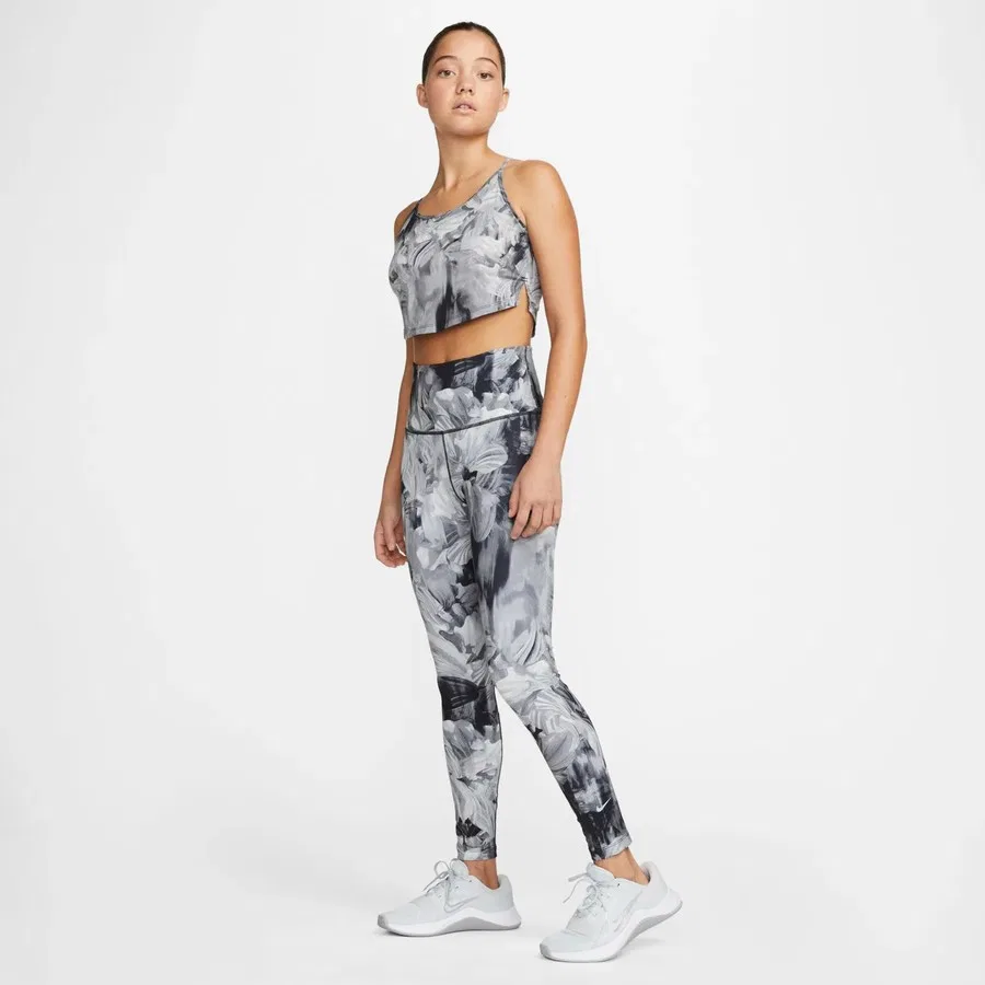 Спортивные леггинсы с высокой талией Nike One Dri-Fit High Rise 7/8, Серый — фото 2