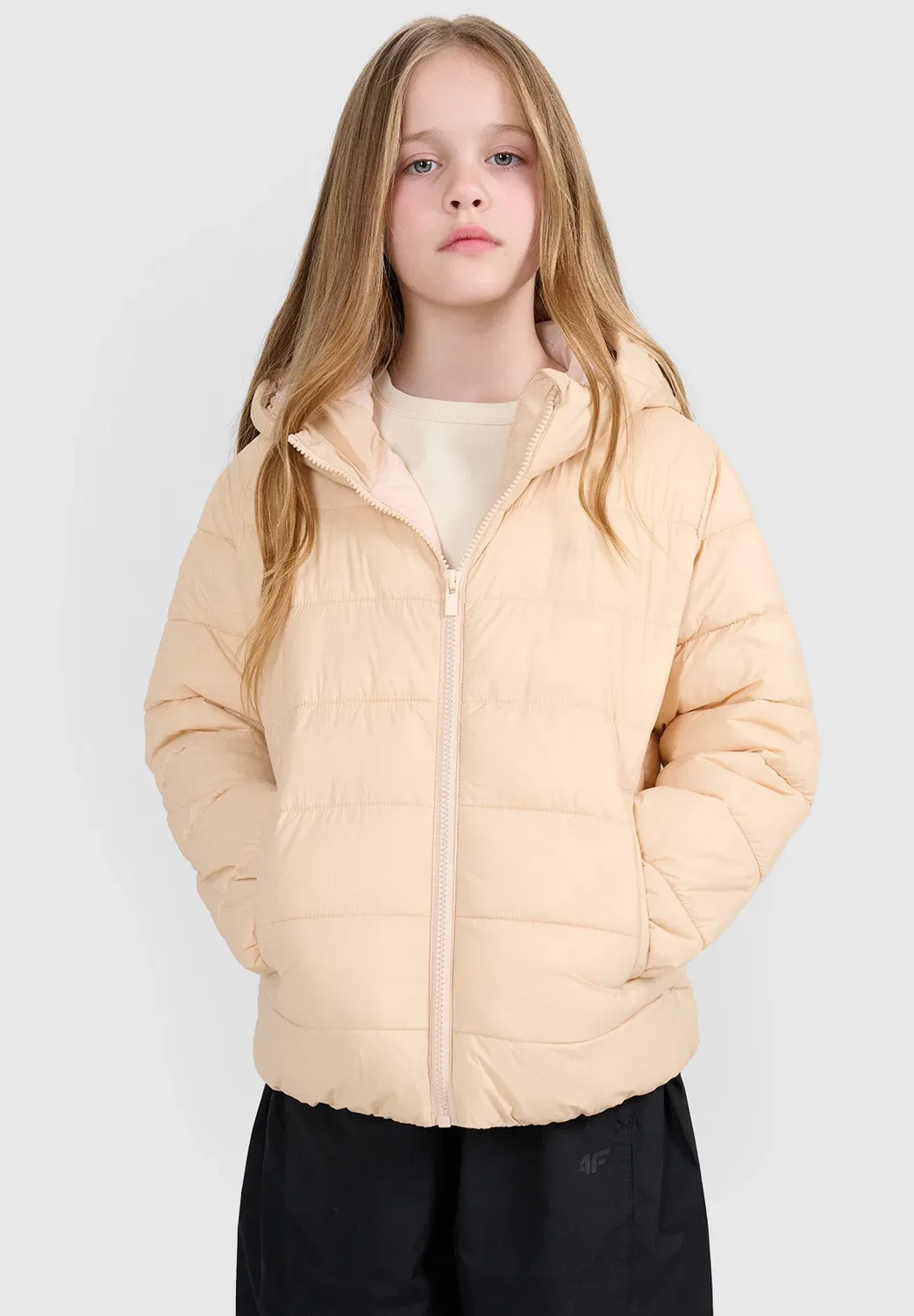 Зимняя куртка 4F, Beige — фото 2