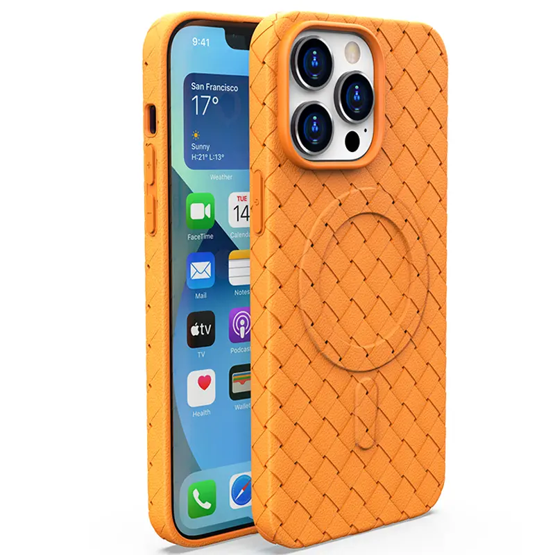 

Чехол для телефона Baohuguang Bao Huguang, Magnetic weave protective shell|purple