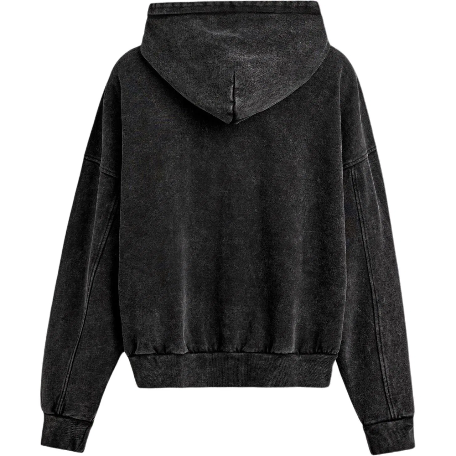 Мужская толстовка с капюшоном Dark Gray ZARA, Темно-серый — фото 3