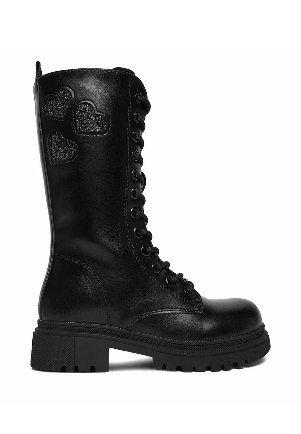 Boots girl ceo-cs6171-05 - ботинки на шнуровке Deezee, Black — фото 2