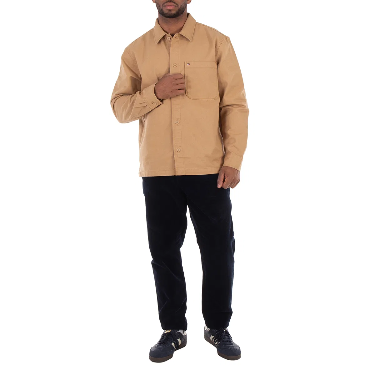 Брюки чинос из вельвета Harlem Tapered Chinos Tommy Hilfiger, Desert Storm — фото 3