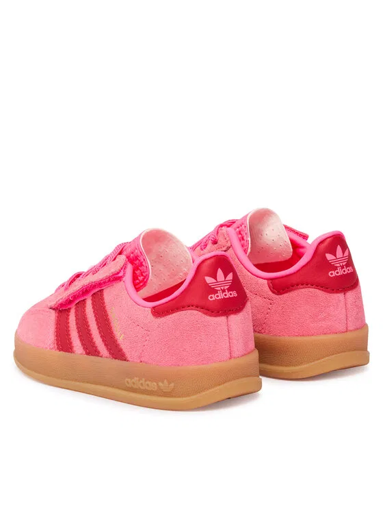 Кроссовки Gazelle Indoor Comfort Closure Elastic Adidas, розовый — фото 4