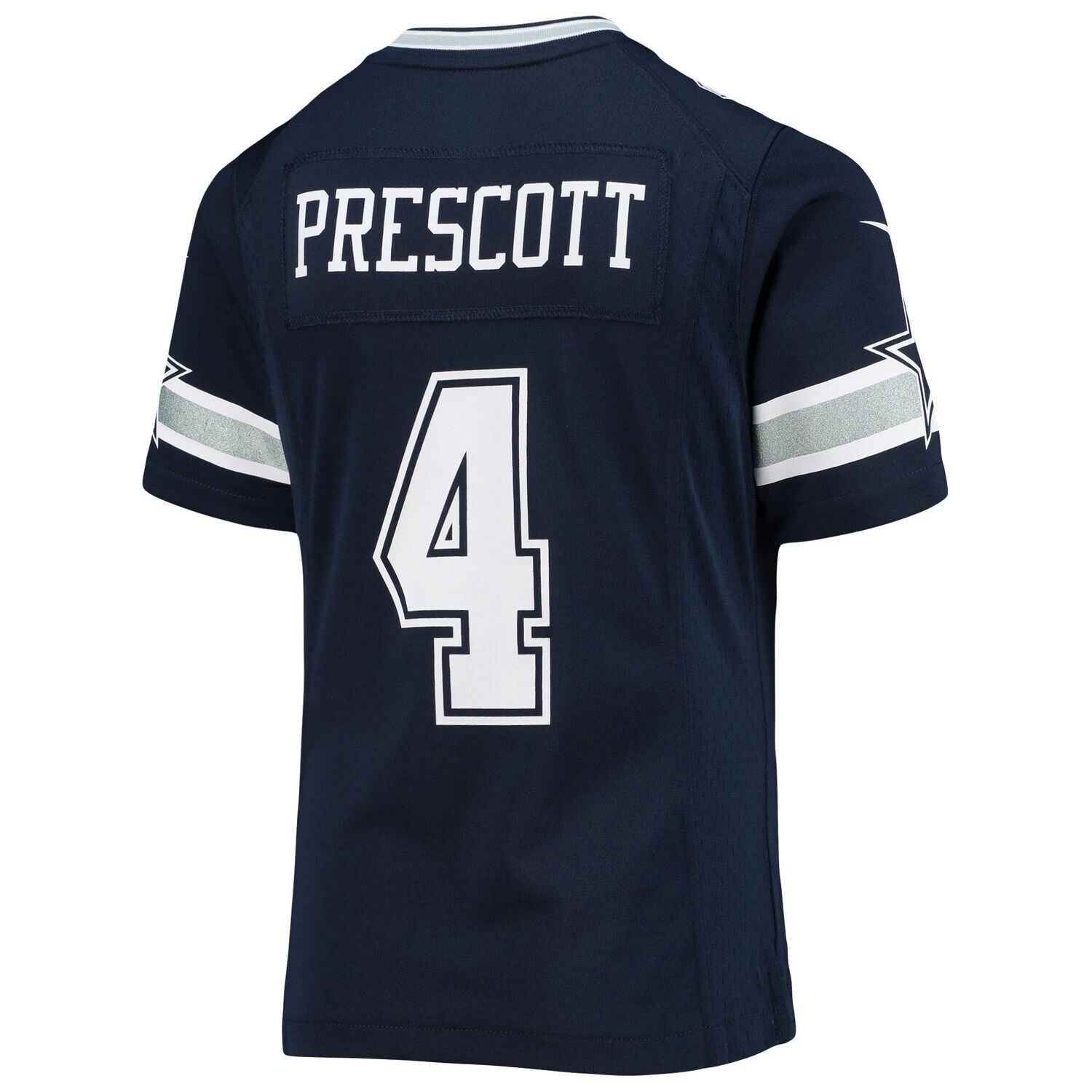 Молодежные кроссовки Nike Dak Prescott Navy Dallas Cowboys Team Game Jersey Nike — фото 3