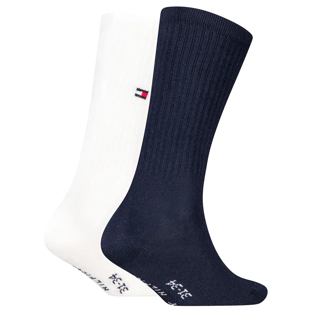 Носки Tommy Hilfiger Sport Smiley 2 пары, белый — фото 2