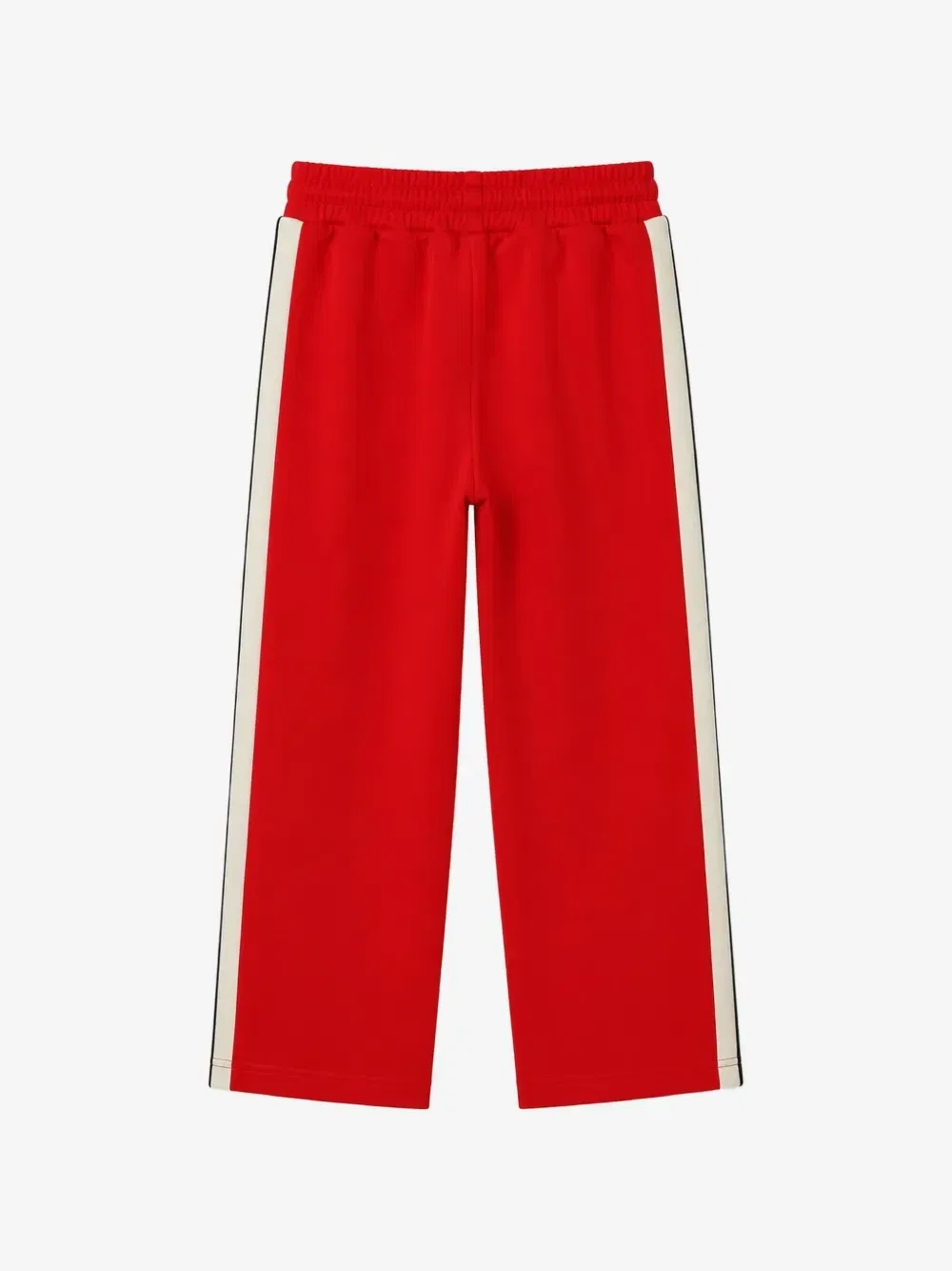 Спортивные брюки с логотипом и боковыми полосками Palm Angels Kids, красный — фото 2