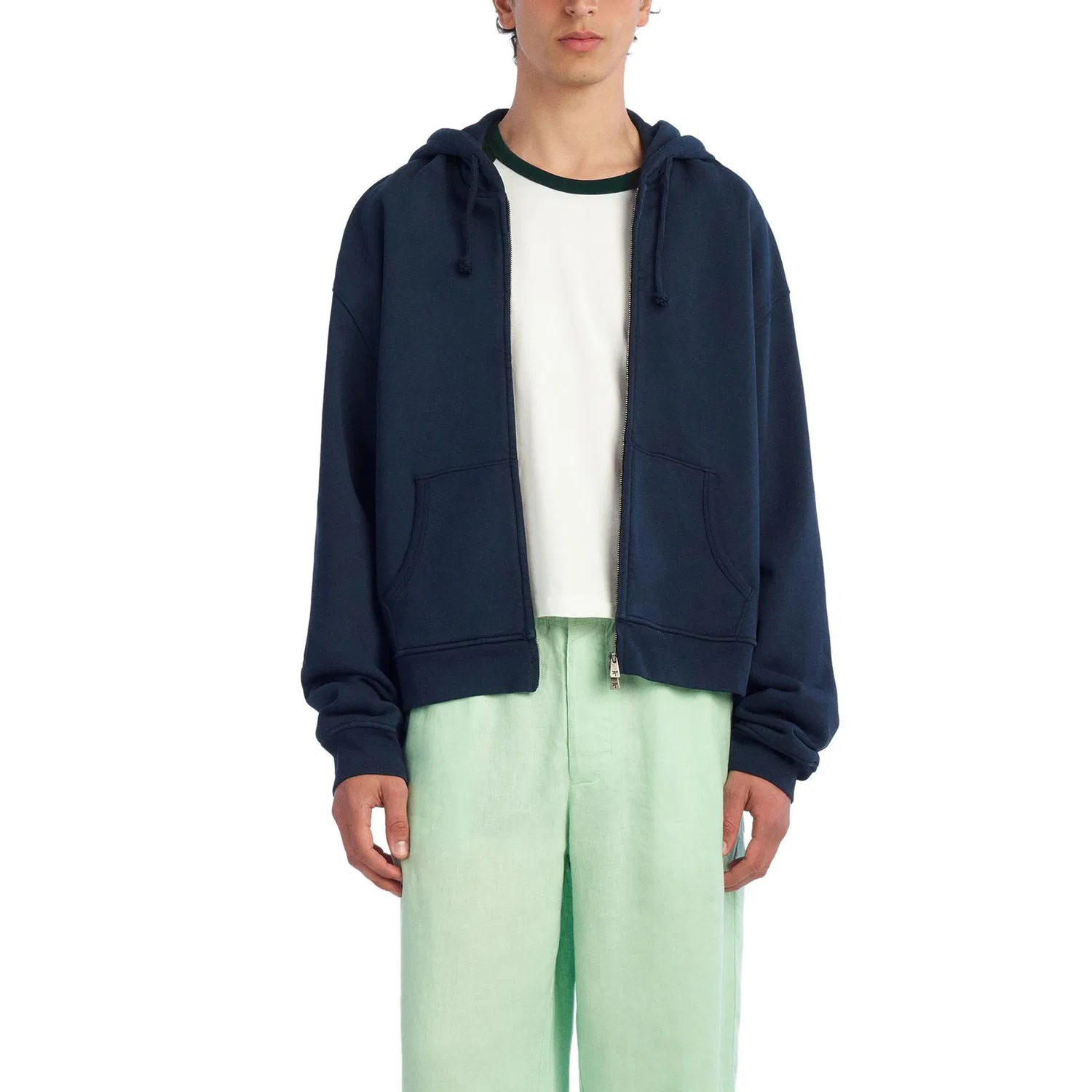 Мужская футболка с принтом Bad Bunny Green ZARA, Green — фото 4