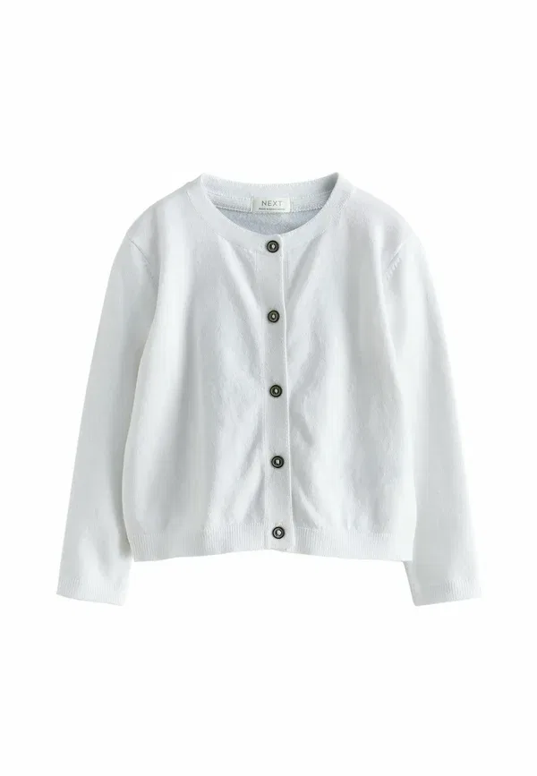Кардиган из хлопка Regular fit - button up 2 pack, Next, Pink, White, белый/розовый — фото 2
